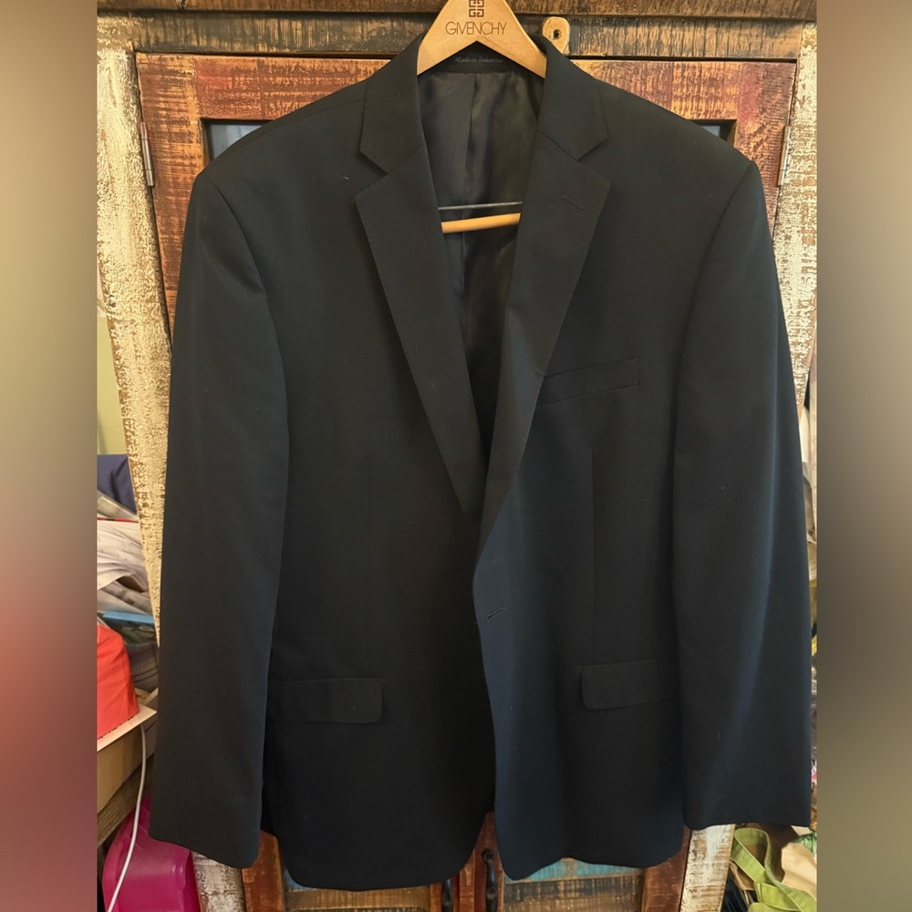 Classic Black Men's Suit Jacket